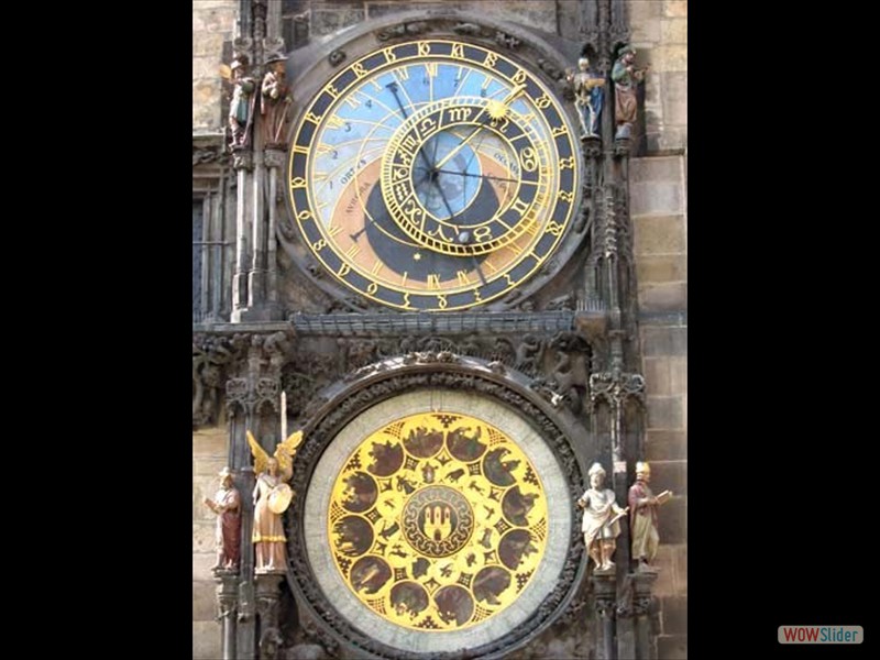 6 Astronomical clock Prague