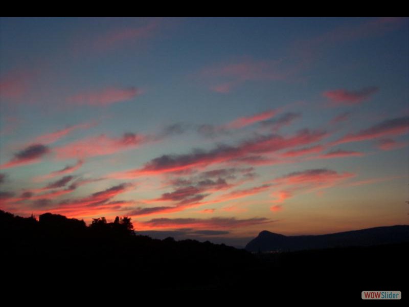 z Annecy sunset